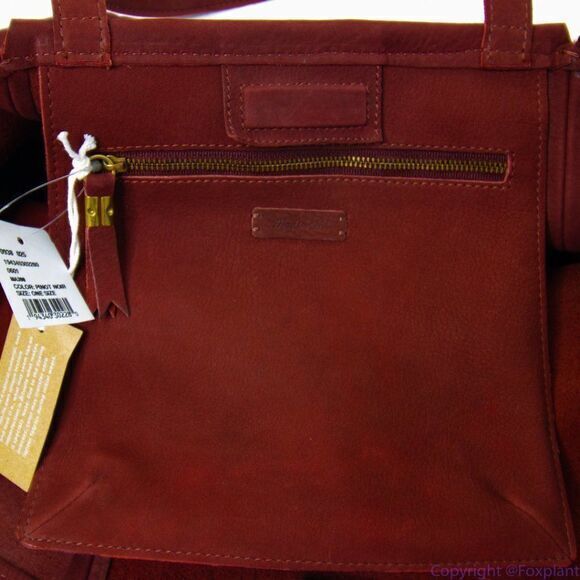 New Madewell The Carryall Tote, Color:‎ PINOT NOIR - Picture 12 of 15